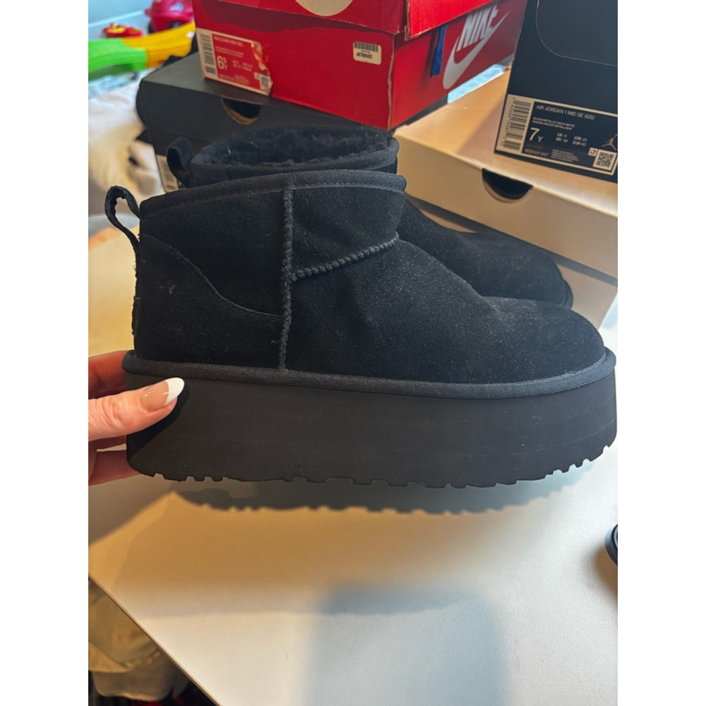 UGG Black Ankle Boots